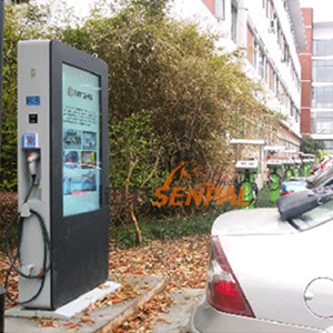 迅豹戶外廣告機新寵—智能型充電樁